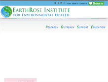 Tablet Screenshot of earthrose.org